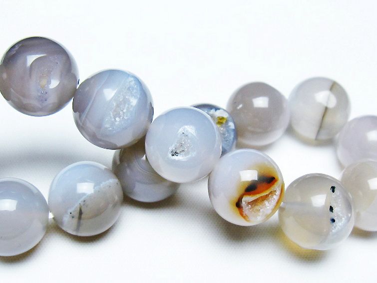 アゲート笑口 ブレスレット 14mm [T39-3091] 2枚目