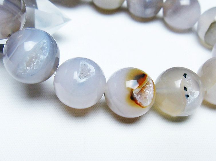 アゲート笑口 ブレスレット 14mm [T39-3091] 3枚目