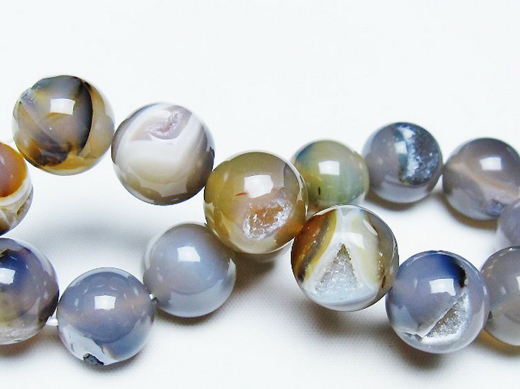 アゲート笑口 ブレスレット 14mm [T39-3094] 2枚目