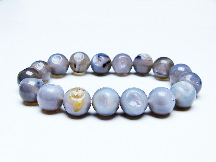 アゲート笑口 ブレスレット 12mm [T39-3127] 1枚目