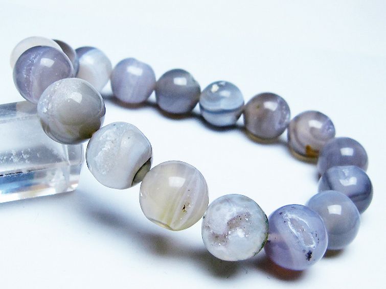 アゲート笑口 ブレスレット 12mm [T39-3145] 1枚目