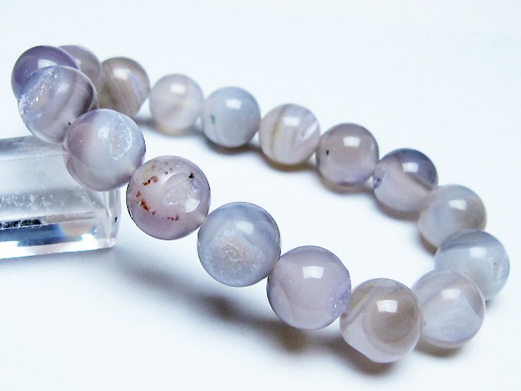 アゲート笑口 ブレスレット 12mm [T39-3147] 1枚目