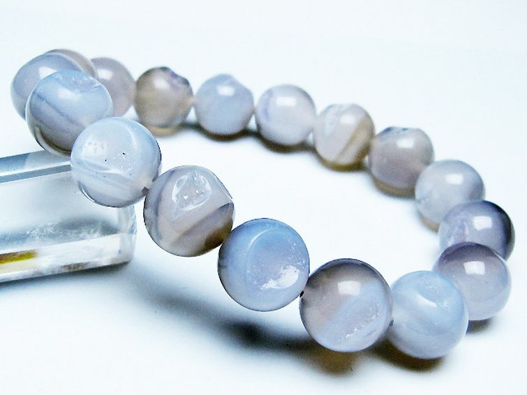 アゲート笑口 ブレスレット 12mm [T39-3163] 1枚目