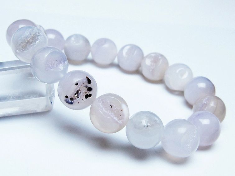 アゲート笑口 ブレスレット 12mm [T39-3165] 1枚目