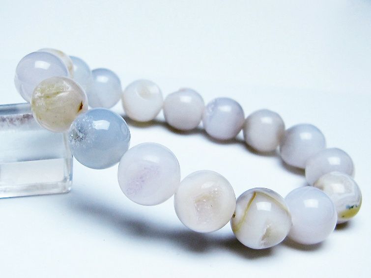 アゲート笑口 ブレスレット 12mm [T39-3170] 1枚目