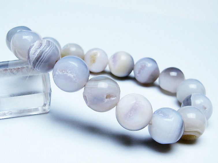 アゲート笑口 ブレスレット 12mm [T39-3180] 1枚目