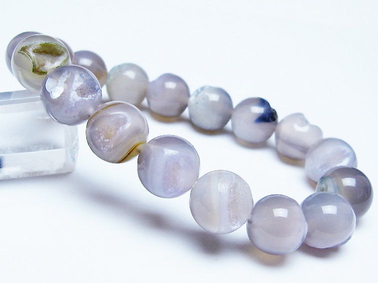 アゲート笑口 ブレスレット 12mm [T39-3191] 1枚目