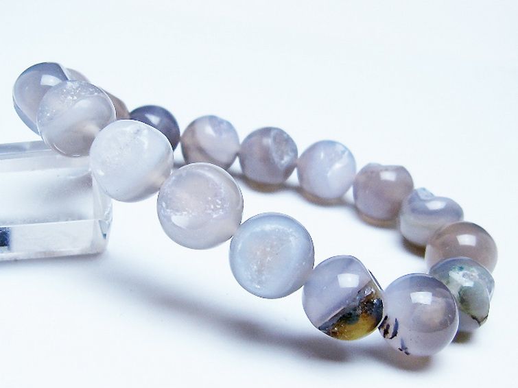 アゲート笑口 ブレスレット 12mm [T39-3196] 1枚目