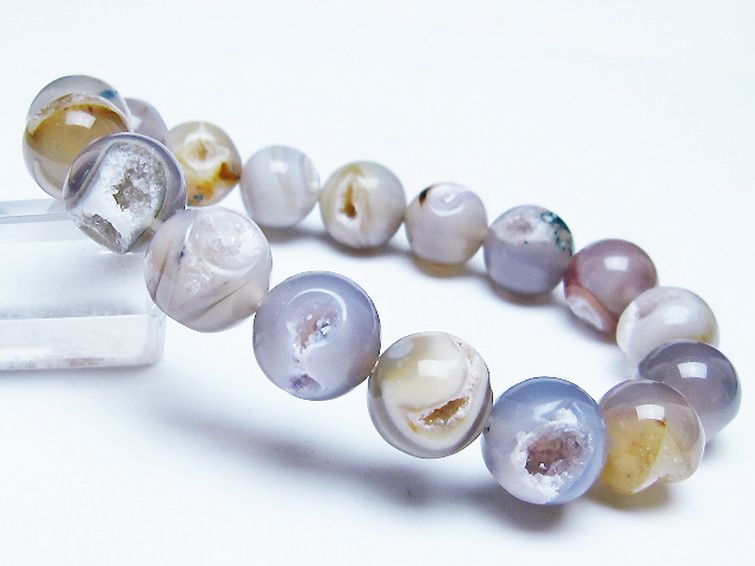 アゲート笑口 ブレスレット 12mm [T39-3200] 1枚目