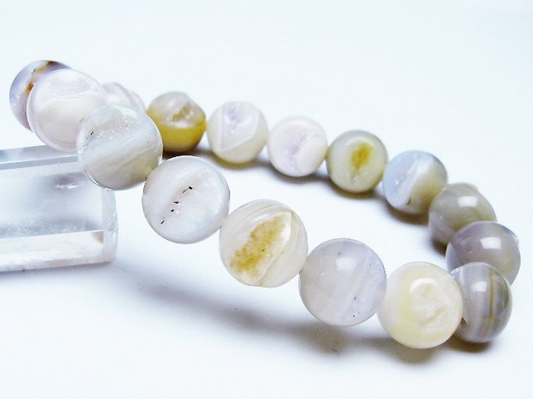 アゲート笑口 ブレスレット 12mm [T39-3201] 1枚目