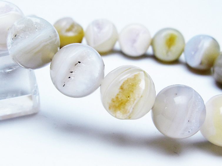 アゲート笑口 ブレスレット 12mm [T39-3201] 3枚目