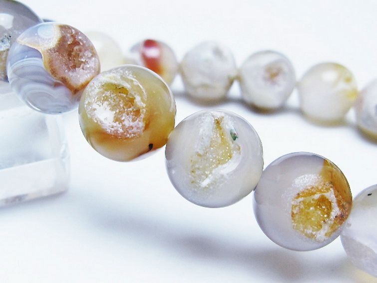 アゲート笑口 ブレスレット 12mm [T39-3202] 3枚目