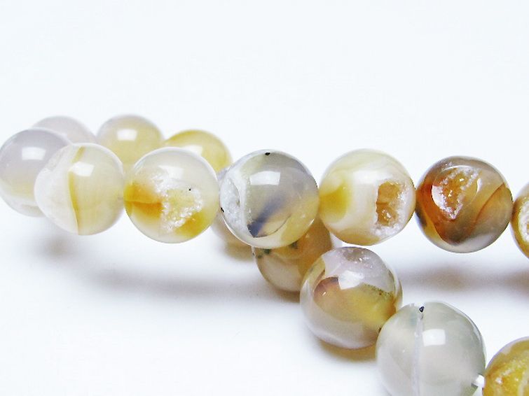 アゲート笑口 ブレスレット 12mm [T39-3207] 2枚目