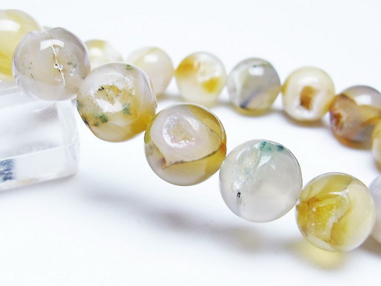 アゲート笑口 ブレスレット 12mm [T39-3207] 3枚目