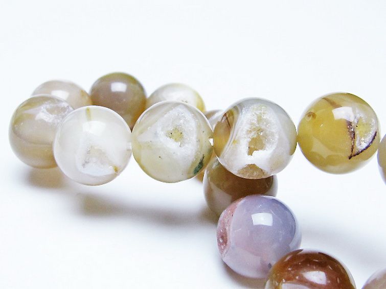 アゲート笑口 ブレスレット 14mm [T39-3212] 2枚目