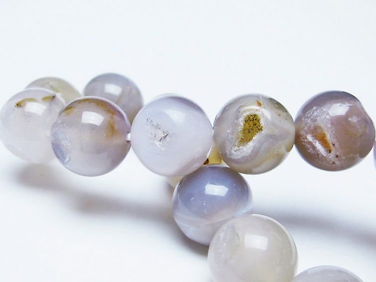 アゲート笑口 ブレスレット 14mm [T39-3219] 2枚目