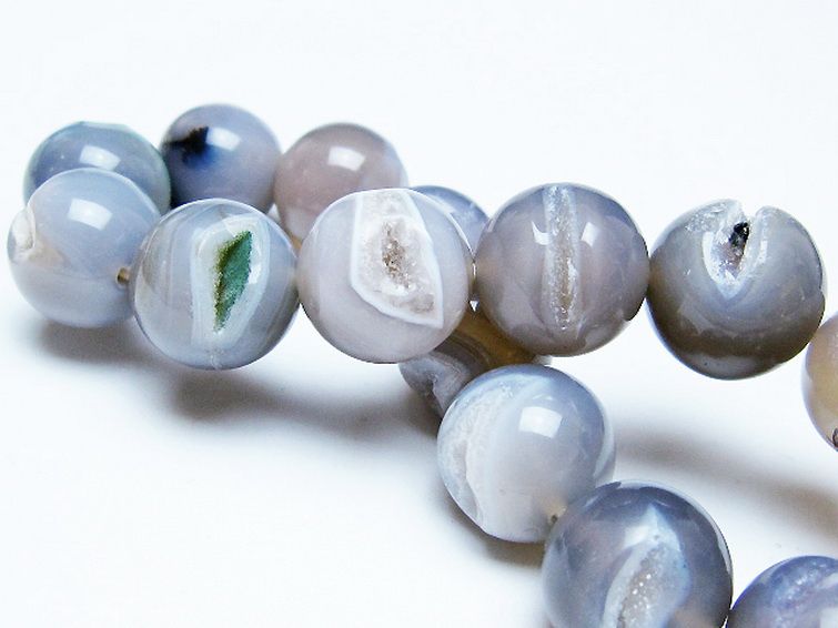 アゲート笑口 ブレスレット 14mm [T39-3231] 2枚目