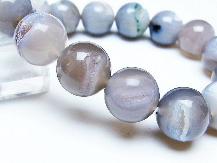 アゲート笑口 ブレスレット 14mm [T39-3231] 3枚目