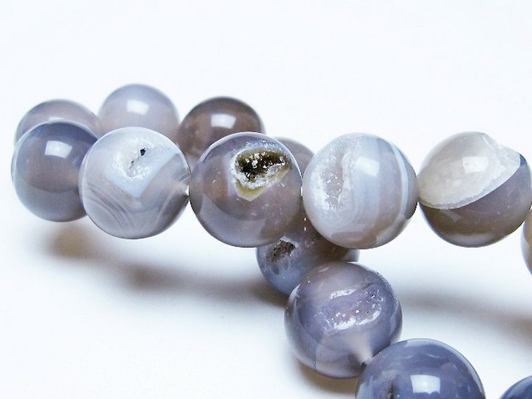 アゲート笑口 ブレスレット 14mm [T39-3237] 2枚目