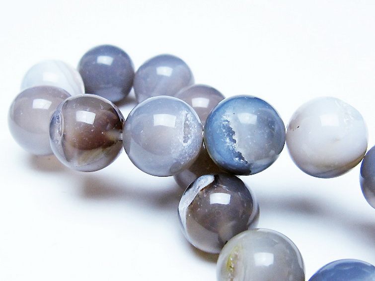 アゲート笑口 ブレスレット 14mm [T39-3238] 2枚目