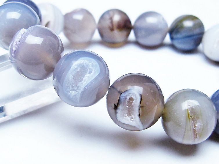 アゲート笑口 ブレスレット 14mm [T39-3238] 3枚目