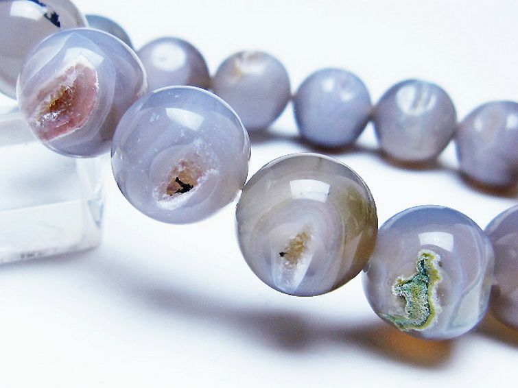 アゲート笑口 ブレスレット 14mm [T39-3239] 3枚目