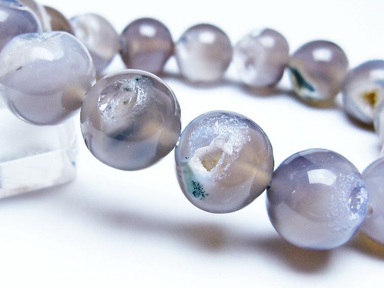 アゲート笑口 ブレスレット 14mm [T39-3244] 3枚目