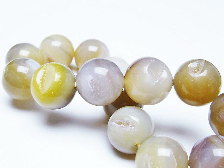 アゲート笑口 ブレスレット 16mm [T39-3258] 2枚目