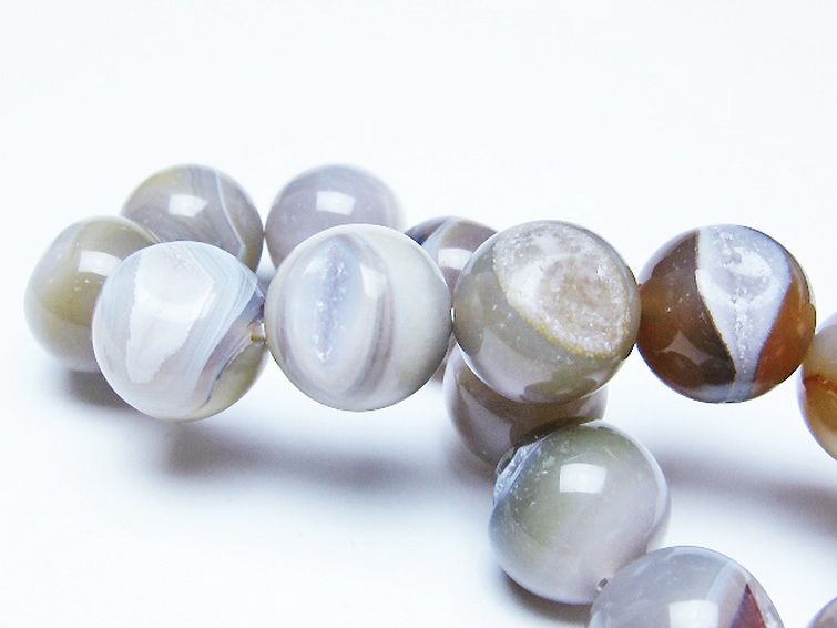 アゲート笑口 ブレスレット 16mm [T39-3263] 2枚目