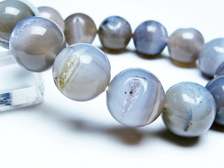 アゲート笑口 ブレスレット 16mm [T39-3265] 3枚目