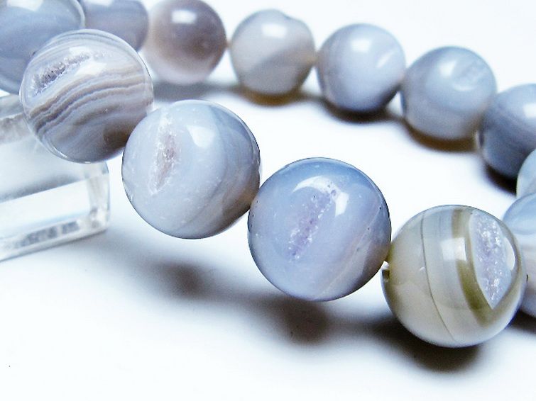 アゲート笑口 ブレスレット 16mm [T39-3273] 3枚目