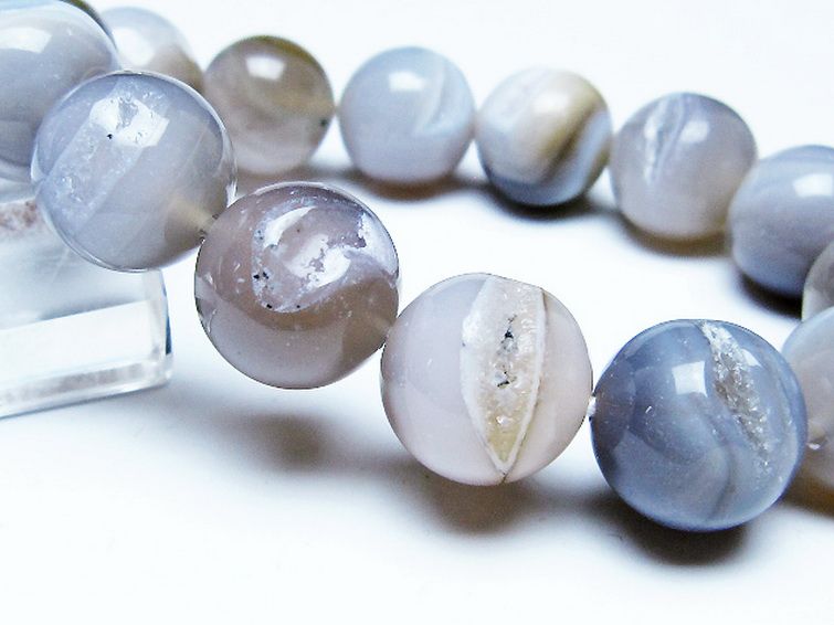 アゲート笑口 ブレスレット 16mm [T39-3274] 3枚目