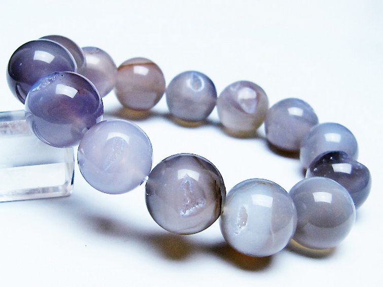 アゲート笑口 ブレスレット 16mm [T39-3277] 1枚目