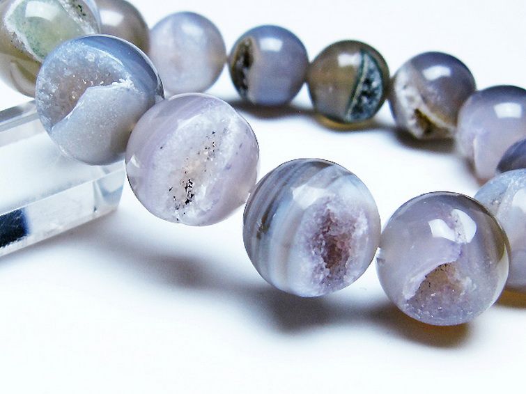 アゲート笑口 ブレスレット 16mm [T39-3296] 3枚目