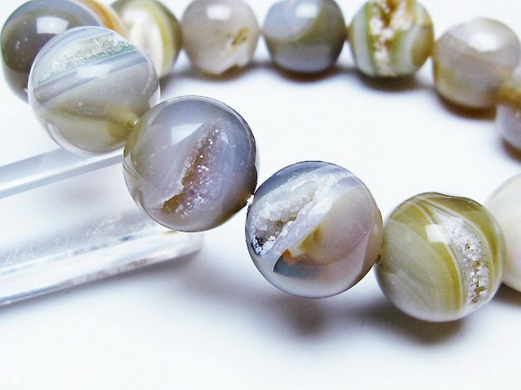 アゲート笑口 ブレスレット 16mm [T39-3304] 3枚目