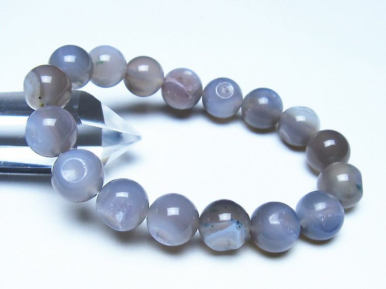 アゲート笑口 ブレスレット 12mm [t39-3328] 1枚目