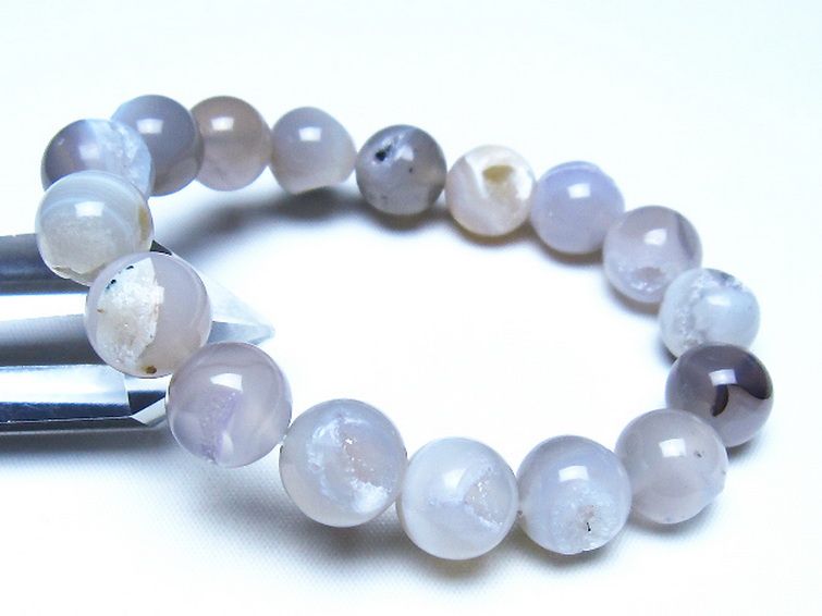 アゲート笑口 ブレスレット 12mm [t39-3349] 1枚目