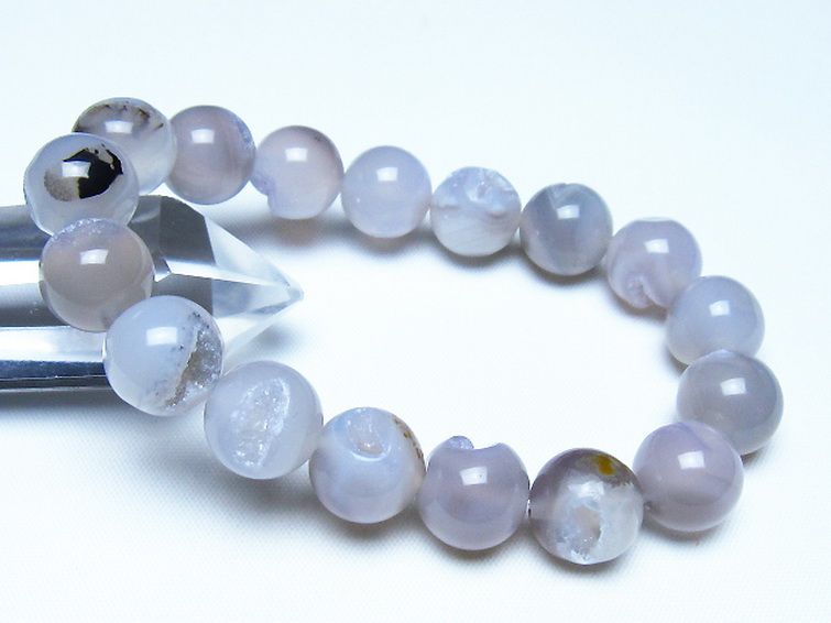 アゲート笑口 ブレスレット 12mm [t39-3372] 1枚目