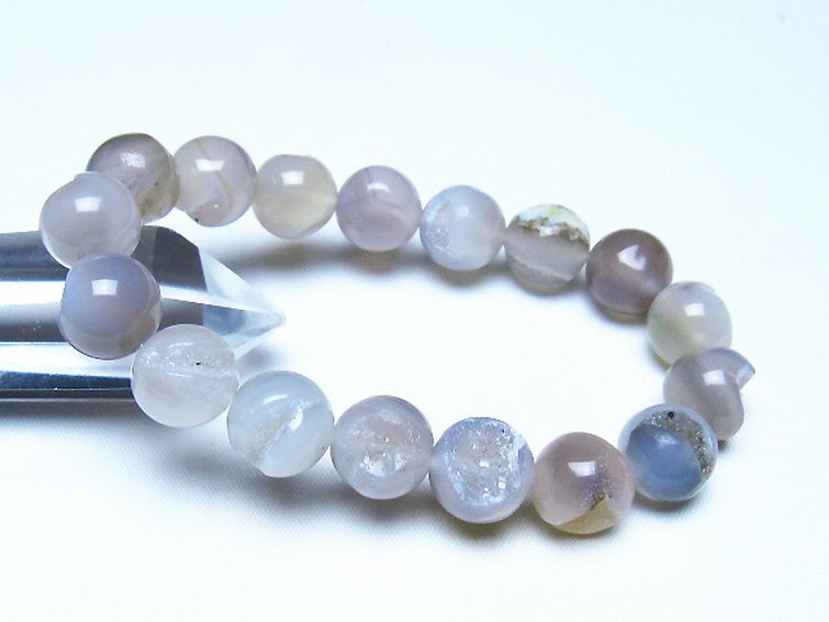 アゲート笑口 ブレスレット 12mm [t39-3375] 1枚目