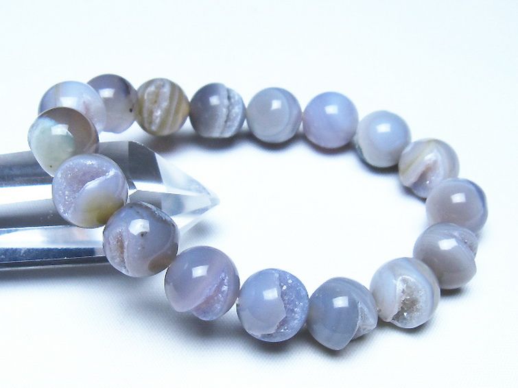 アゲート笑口 ブレスレット 12mm [t39-3377] 1枚目