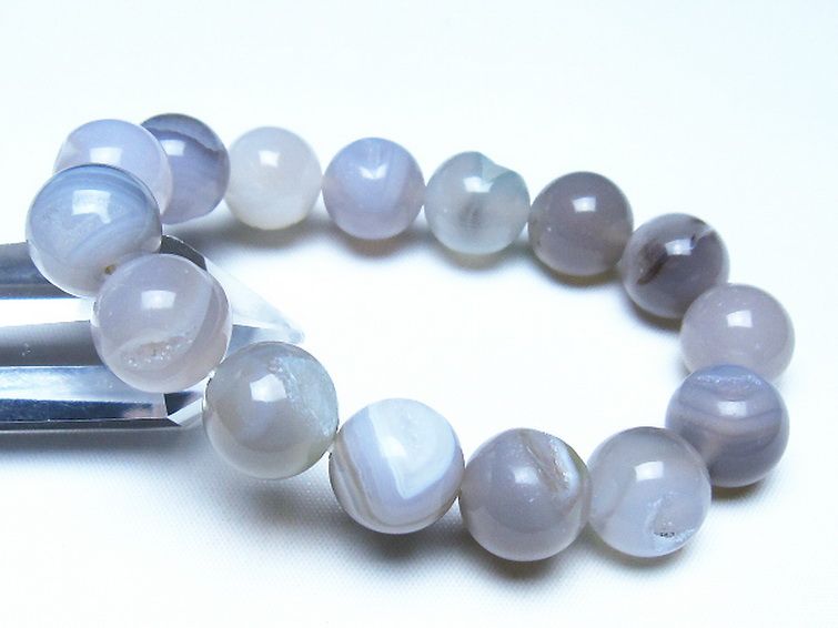 アゲート笑口 ブレスレット 14mm [t39-3423] 1枚目