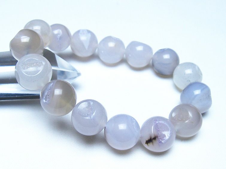 アゲート笑口 ブレスレット 14mm [t39-3424] 1枚目