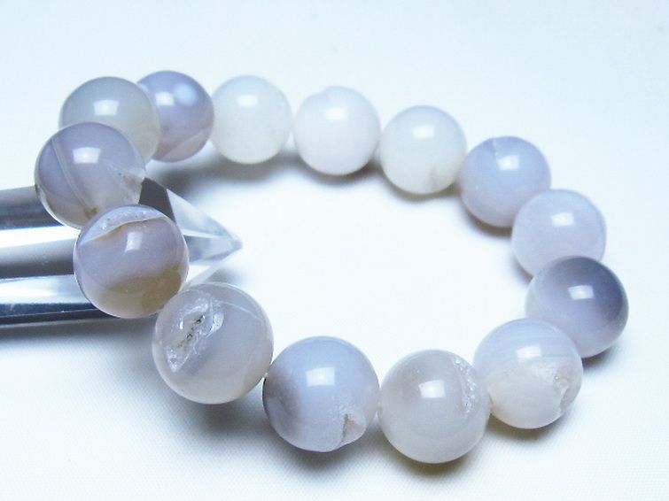 アゲート笑口 ブレスレット 16mm [t39-3426] 1枚目