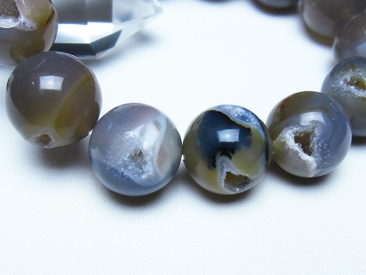 アゲート笑口 ブレスレット 16mm [t39-3442] 3枚目