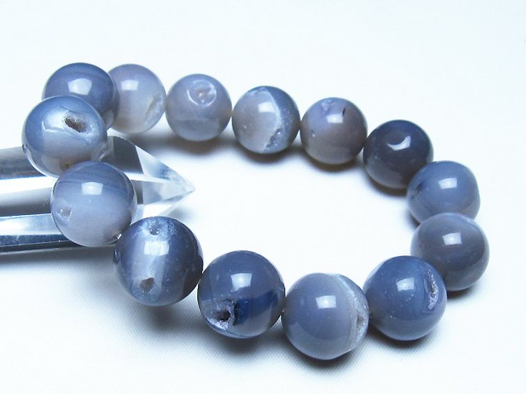 アゲート笑口 ブレスレット 16mm [t39-3446] 1枚目