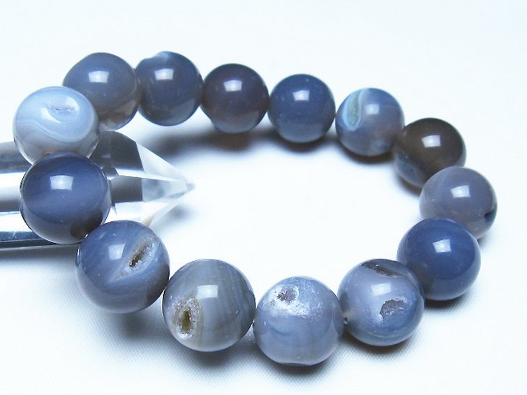 アゲート笑口 ブレスレット 16mm [t39-3452] 1枚目