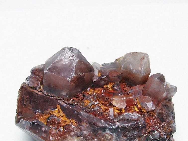 レッドファントム水晶クラスター [t397-2650] 3枚目