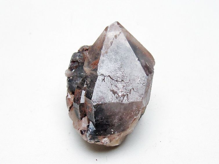 レッドファントム水晶クラスター [t397-2842] 1枚目