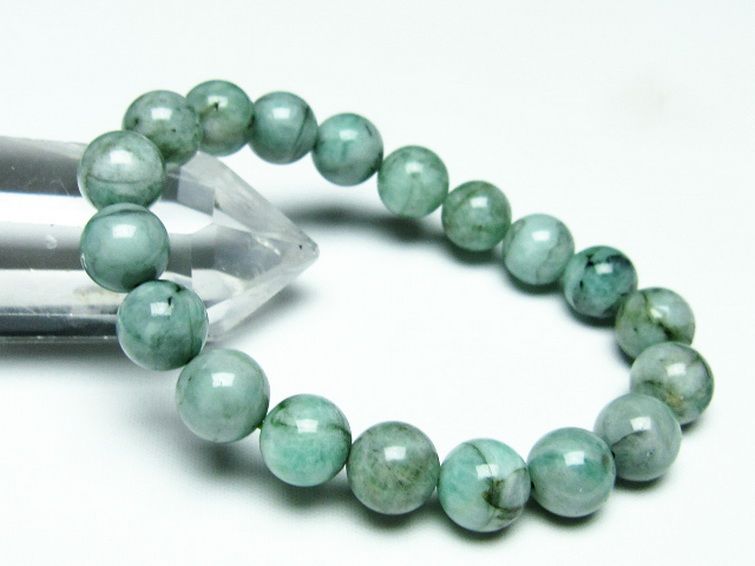 エメラルド ブレスレット 11mm [T398-6881] 1枚目