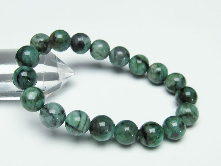 エメラルド ブレスレット 11mm [T398-7761] 1枚目